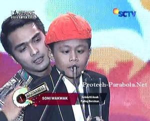Kategori Selebriti Anak Paling Bersinar  Soni Wakwaw