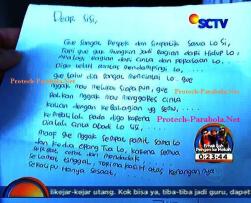 Surat Zidan untuk Sisi GGS Episode 348