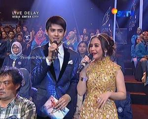 Aliando dan Prilly Liputan 6 Awards 2015