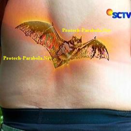 Foto Tanda Vampir di Punggung Tristan