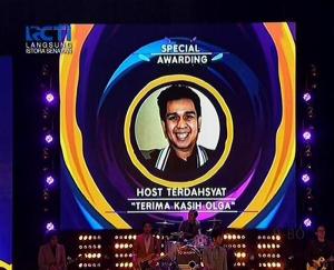 Special Awarding Host Terdahsyat Terima Kasih OLGA